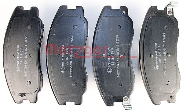 METZGER 1170358 Bremsbelagsatz, Scheibenbremse